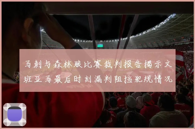 马刺与森林狼比赛裁判报告揭示文班亚马最后时刻漏判阻挡犯规情况